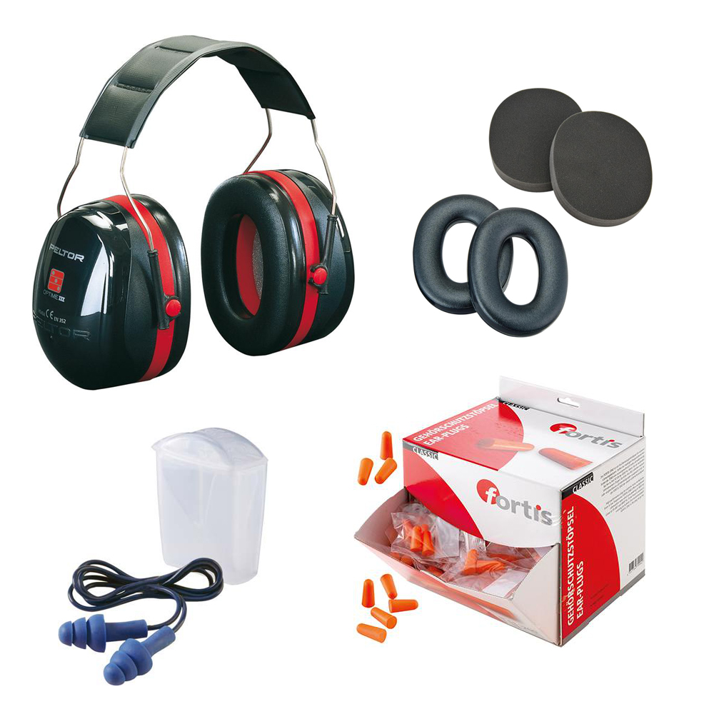 Gehörschutz von MTA - Kopfhörer, Gehörschutzstöpsel, Hygienesätze für Gehörschutz